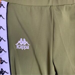 Kappa sz XS Khaki Green Women’s Sport Leggings Athletic Trousers